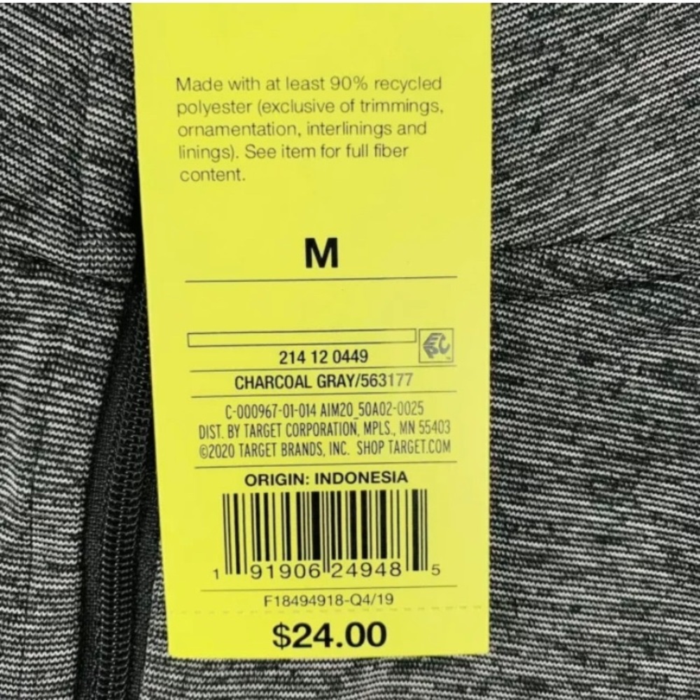 All in Motion Moisture Wicking Pullover Shirt with Side Pocket Active Wear - Picture 5 of 7